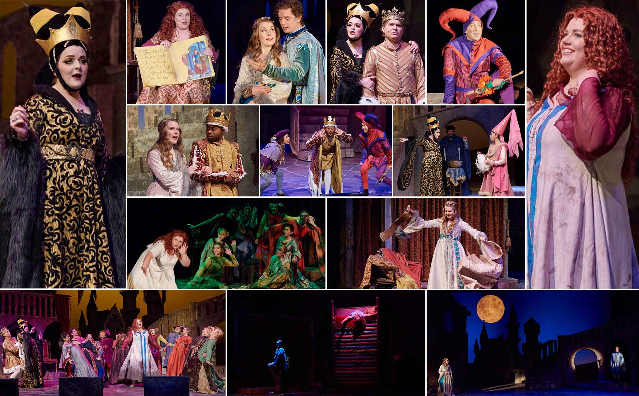Once Upon a Mattress Collage